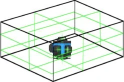 Premic Zelfnivellerende Kruislijnlaser 4D Bouwlaser - 4 Tot 16 Lijnen – 360° Graden Roterende Laser – Inclusief 2X Batterijen -Makita Winkel 1200x796 13