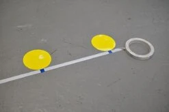 Stip 100 Stuks Oranje ø 90 Mm - Vloersticker Met Gladde Toplaag -Makita Winkel 1200x796 35