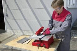 Einhell Tegelsnijmachine TC-TC 800 (800 W - 2.950 Min-1 - Schuine Roestvrij Stalen Tafel Met Hoekschaal - Verstelbare Hoekaanslag - Scheurhek Met Schaalverdeling - Incl. Diamantzaagschijf Ã˜ 180) -Makita Winkel 1200x799 56