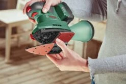 Bosch UniversalSander 18V-10 Accu Multischuurmachine - Incl. Rechthoekige Schuurvoet En 2 Schuurbladen - Zonder 18V Accu En Lader -Makita Winkel 1200x800 152