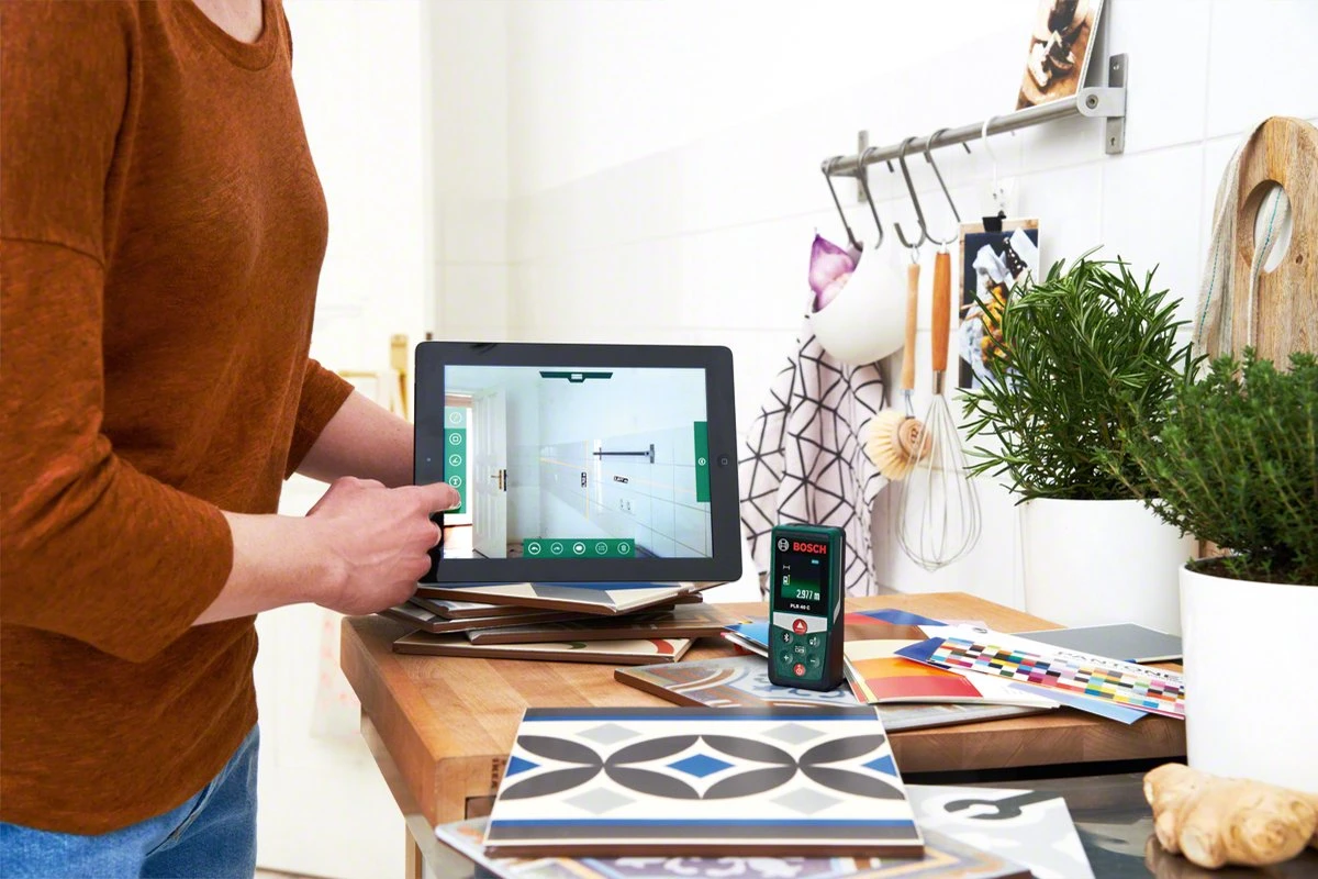 Bosch PLR 40 C Afstandsmeter - Tot 40 Meter Bereik - Bluetooth 5 Bosch PLR 40 C Afstandsmeter - Tot 40 Meter Bereik - Bluetooth - Afbeelding 3