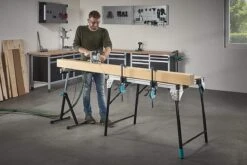 Wolfcraft - MASTER Work 1600 - Werkbank - Werktafel Inklapbaar - Machinetafel Opvouwbaar - De Mobiele Werkbank - 6909000 - 10 JAAR GARANTIE -Makita Winkel 1200x800 380