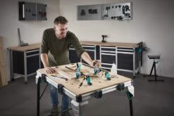 Wolfcraft - MASTER Work 1600 - Werkbank - Werktafel Inklapbaar - Machinetafel Opvouwbaar - De Mobiele Werkbank - 6909000 - 10 JAAR GARANTIE -Makita Winkel 1200x800 382