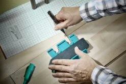 Wolfcraft - Laminaat Legset - Complete Set Laminaat Leggen - PVC - Verstekhaak - Contourmal - Laminaatinpasser - 6976000 -Makita Winkel 1200x800 448