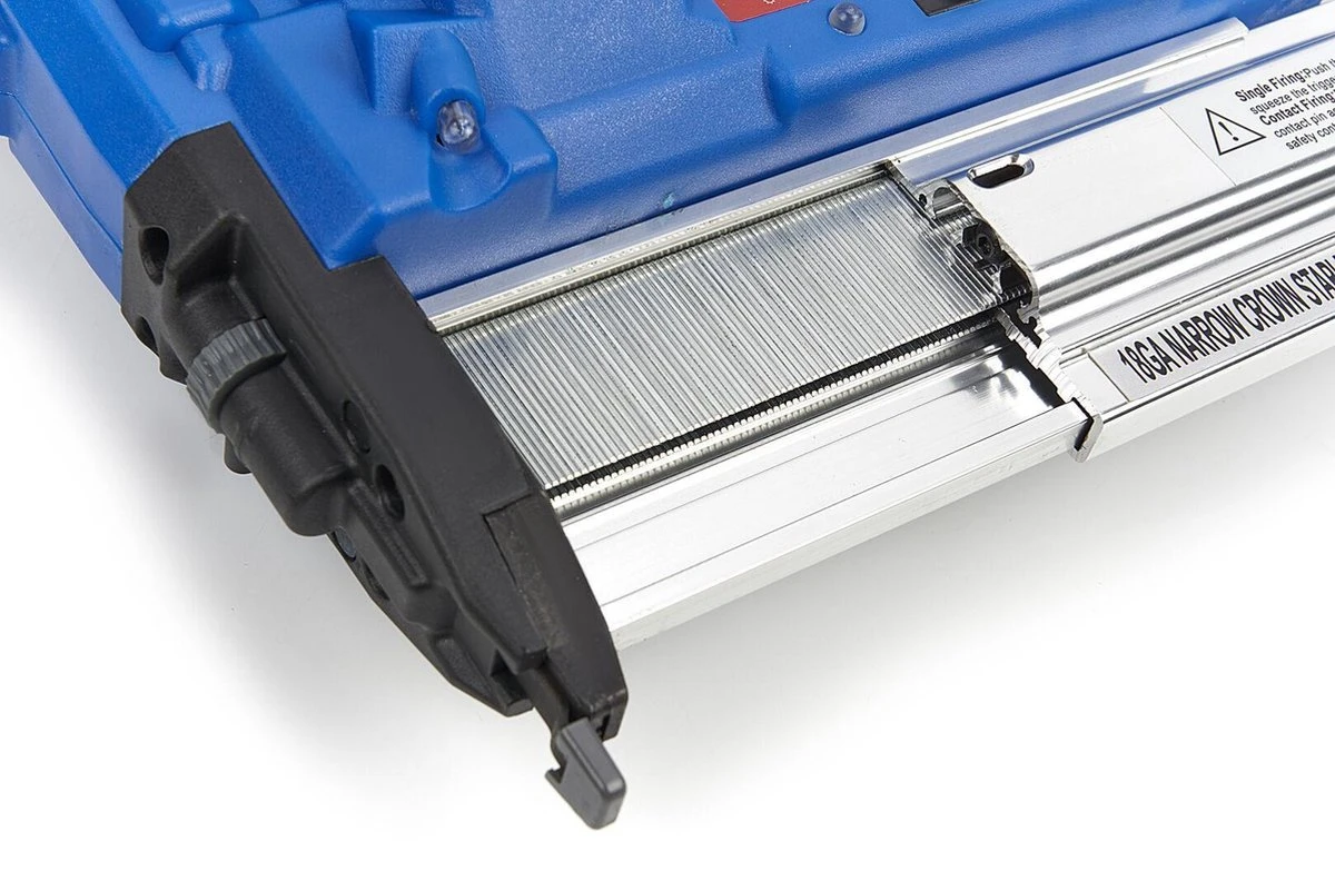 Professionele Tacker En Spijkerpistool Op Accu ( 18 Volt -50/40mm Lengte ) 12 Professionele Tacker En Spijkerpistool Op Accu ( 18 Volt -50/40mm Lengte ) - Afbeelding 10