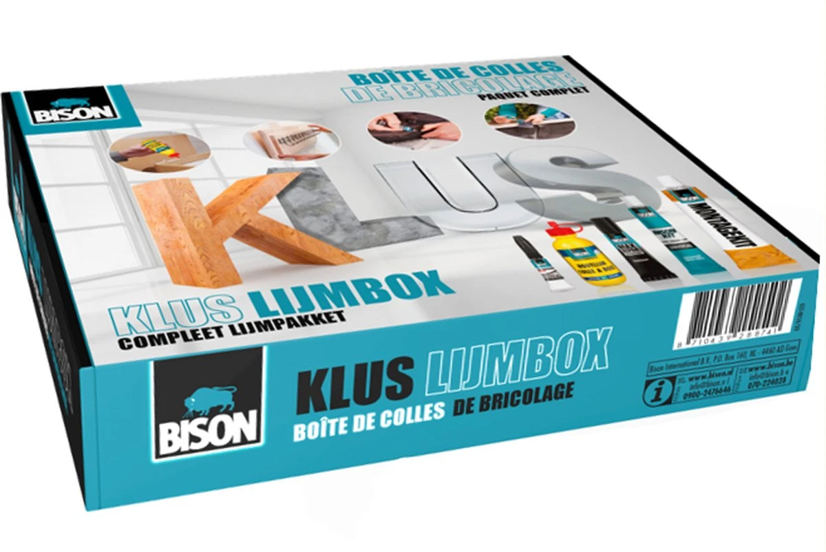 Bison Klus Lijmbox 4 Bison Klus Lijmbox - Afbeelding 2
