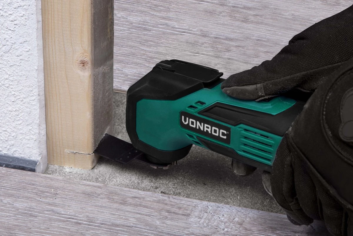 VONROC Accu Multitool – VPower 20V (zonder Accu & Lader) – Incl. Accessoires & Opbergtas 10 VONROC Accu Multitool – VPower 20V (zonder Accu & Lader) – Incl. Accessoires & Opbergtas - Afbeelding 8