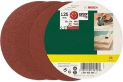Bosch Schuurbladenset - 25-delig - 125 Mm (korrel 240, 120, 80) -Makita Winkel 1200x804 14