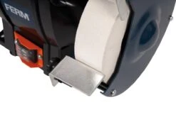 FERM Tafelslijpmachine 250W - Stofdichte Schakelaar - Vonkvangers - Incl. 2 Slijpschijven Voor Fijn- Als Grof Slijpen -Makita Winkel 1200x804 27