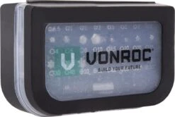VONROC Universele Bitset – 31 Delig – Incl. Bithouder, Opbergdoos & Riemclip -Makita Winkel 1200x806 3