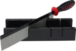 Steelwood Verstekbak Met Zaag - 25 Cm - Breedte 52 Mm - Zaag Softgrip