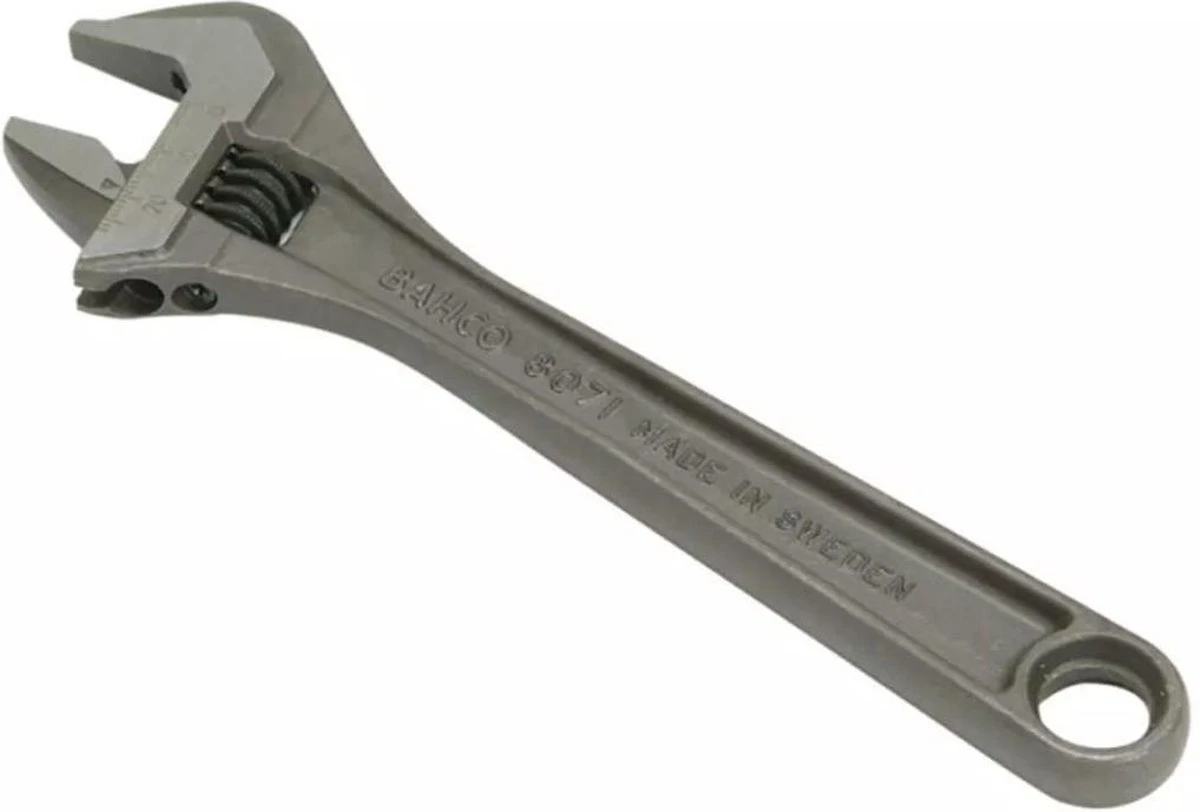 Bahco 8071 80-serie Verstelbare Moersleutel - 27mm - 205mm 8 Bahco 8071 80-serie Verstelbare Moersleutel - 27mm - 205mm - Afbeelding 6