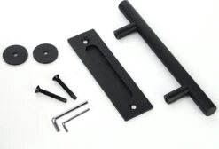 Schuifdeurgreep Zwart | 30cm | Dubbelzijdig | Schuifdeur Kom | Handgreep | Deurbeslag | Greep Schuifdeur | Onderdelen | Meubel Handvat | Meubelbeslag | Metaal | Tweezijdig | Beide Kanten | -Makita Winkel 1200x817 11