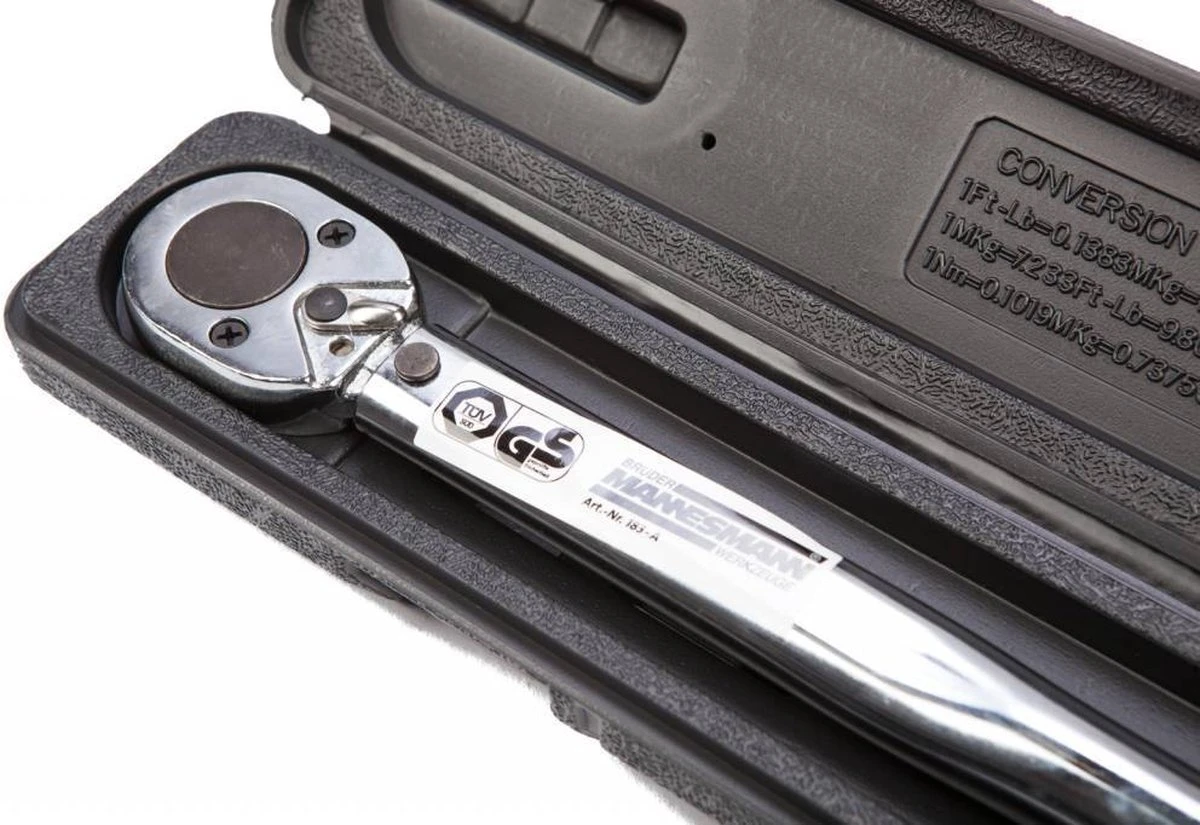 Brüder Mannesmann Momentsleutel 40-210 - Nm 1/2'' - Links-en Rechtsom 7 Brüder Mannesmann Momentsleutel 40-210 - Nm 1/2'' - Links-en Rechtsom - Afbeelding 5