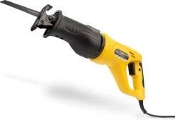 Powerplus POWX0397 Reciprozaag - Elektrische Schrobzaag - 900W - Verstelbare Hoofdhandgreep -Compact En Met Snelwisselsysteem - Incl. 2 Zaagbladen - Reciprozaagbladeren Voor Hout En Metaal