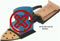 Makita 158325-7 Schuurzool Voor BO4565K -Makita Winkel 1200x831