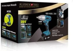 Deutsche Stahl Slagmoersleutel - Slagmoersleutel Met 2 Accu - Draadloos - Elektrische Moersleutel - Draadloos Slagschroevendraaier - Gereedschap - Impact Wrench Met LED - 20V - Incl. 4-delige Doppenset En Opbergkoffer - Blauw -Makita Winkel 1200x835 4