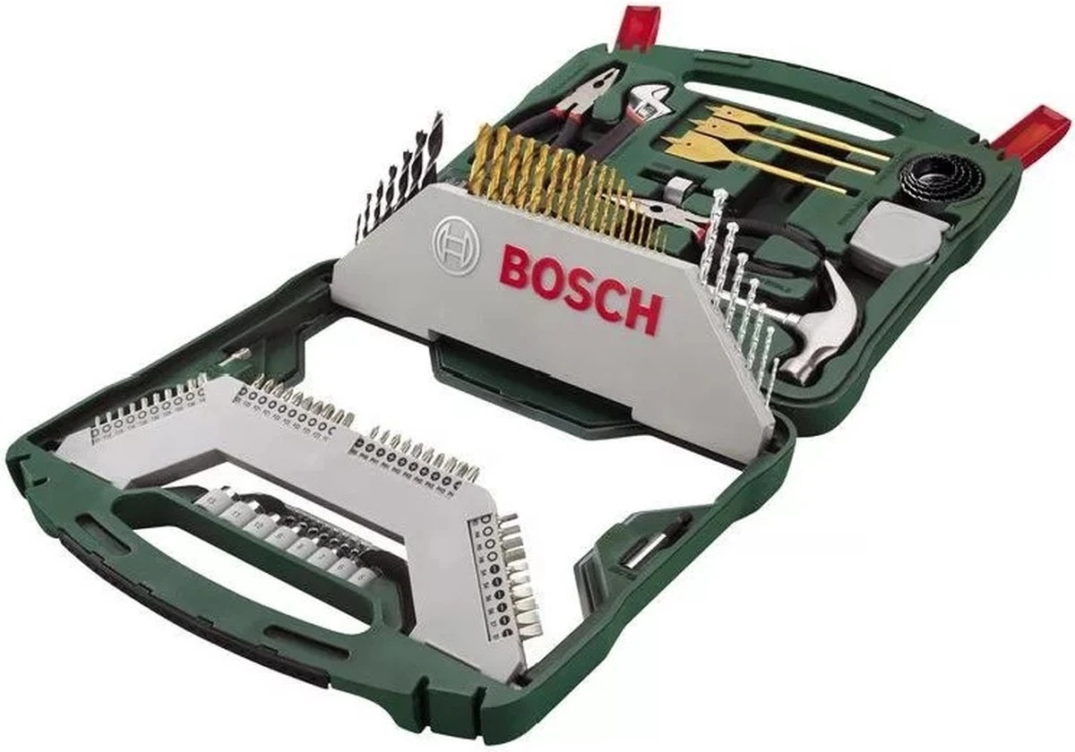 Bosch X-Line Borenset - 103-delig - Hout, Metaal En Steen 6 Bosch X-Line Borenset - 103-delig - Hout, Metaal En Steen - Afbeelding 4