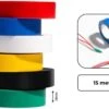 PD® - Isolatietape / PVC Tape XXL - 18mm X 15m - 6 Stuks - Zwart / Groen / Blauw / Wit / Rood / Geel - Rubber Tape - Isolatieband 1 PD® - Isolatietape / PVC Tape XXL - 18mm X 15m - 6 Stuks - Zwart / Groen / Blauw / Wit / Rood / Geel - Rubber Tape - Isolatieband -Makita Winkel 1200x843 11
