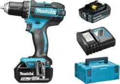 MAKITA DDF482RTJ Boor-/Schroefmachine Set - 18V - Li-Ion Accu - 2x 5.0Ah Accu - In Mbox -Makita Winkel 1200x844 3
