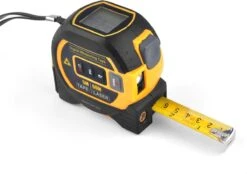 Levabe 3 In 1 Slimme Rolmaat - Digitale Laser - Afstandsmeter 40M - Elektronische Metrische Systeem - 5M Meetlint - Roestvrij - Display -Makita Winkel 1200x845 6