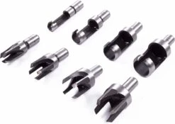 Hofftech Proppenboor Set - Recht: 6 T/m 16 Mm - Tapse: 13 T/m 22 - 8 Delig -Makita Winkel 1200x851 1