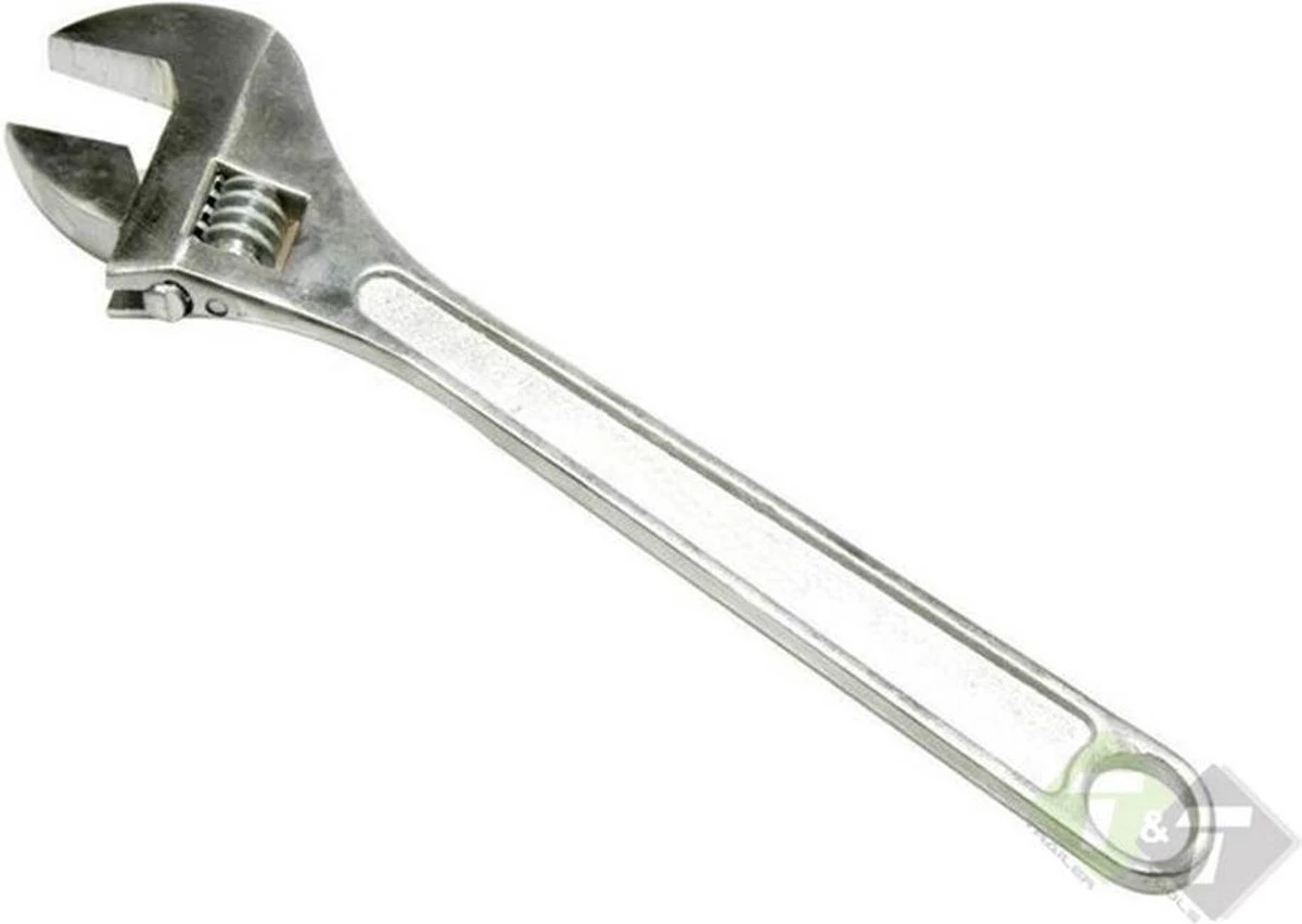 Benson Baco Verstelbare Moersleutel 8" - 20 Cm 11 Benson Baco Verstelbare Moersleutel 8" - 20 Cm - Afbeelding 9