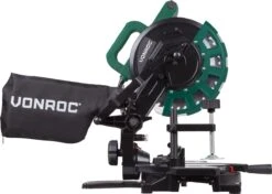 VONROC Afkortzaag - Verstekzaag – 1700W – Ø216MM – 4900 /min - Met Laser, Tafelverbreders & Diepteregeling – Incl. Zaagblad En Werkstukklem 20 VONROC Afkortzaag - Verstekzaag – 1700W – Ø216MM – 4900 /min - Met Laser, Tafelverbreders & Diepteregeling – Incl. Zaagblad En Werkstukklem -Makita Winkel 1200x853 9