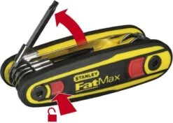 STANLEY 0-97-552 8-delige Inbussleutelset - Uitklapbaar Model - 1,5-8mm -Makita Winkel 1200x855 15