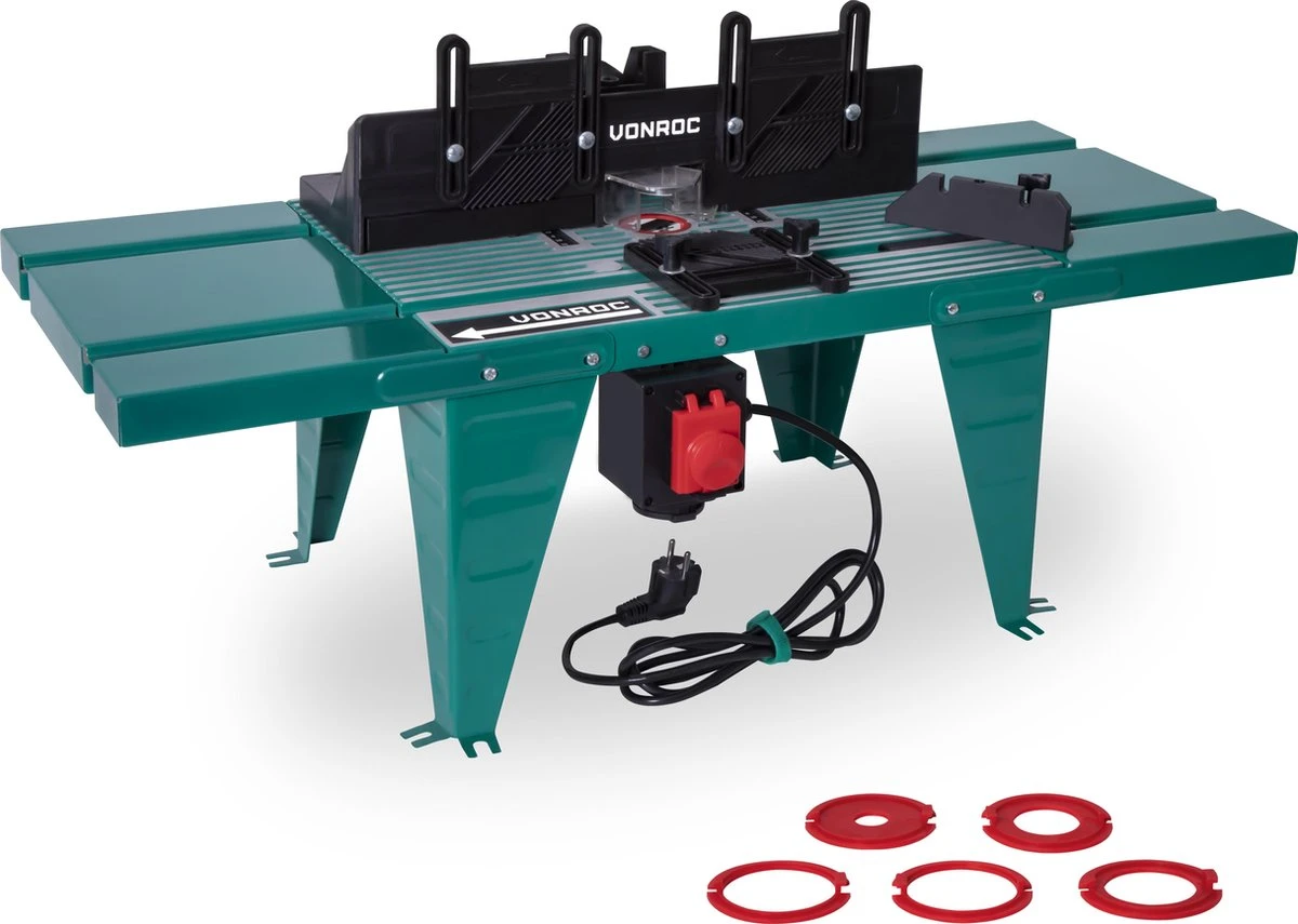 VONROC Freestafel – Universeel – Voor Bovenfrezen – Bodemplaat Tot Ø155mm – Tot 1800W Vermogen 3 VONROC Freestafel – Universeel – Voor Bovenfrezen – Bodemplaat Tot Ø155mm – Tot 1800W Vermogen