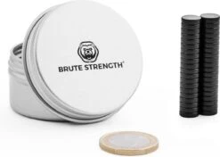 Brute Strength - Super Sterke Magneten - Rond - 8 X 2 Mm - 40 Stuks | Zwart - Neodymium Magneet Sterk - Voor Koelkast - Whiteboard -Makita Winkel 1200x855 8