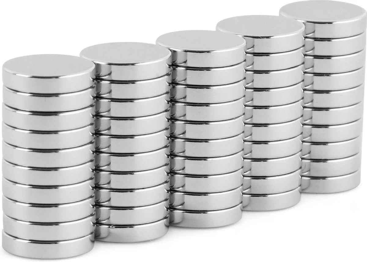 50 Stuks Super Sterke Kleine Platte Zilverkleurige Ronde Neodymium Magneetjes. Magneten Van 10x2mm Voor Op De Koelkast, Het Whiteboard Of Radiatorfolie. 3 50 Stuks Super Sterke Kleine Platte Zilverkleurige Ronde Neodymium Magneetjes. Magneten Van 10x2mm Voor Op De Koelkast, Het Whiteboard Of Radiatorfolie.