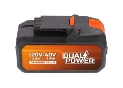 Powerplus Dual Power POWDP9037 2x20V Accu - 2x20V Li-ion - 5.0/2.5Ah -Makita Winkel 1200x857 5