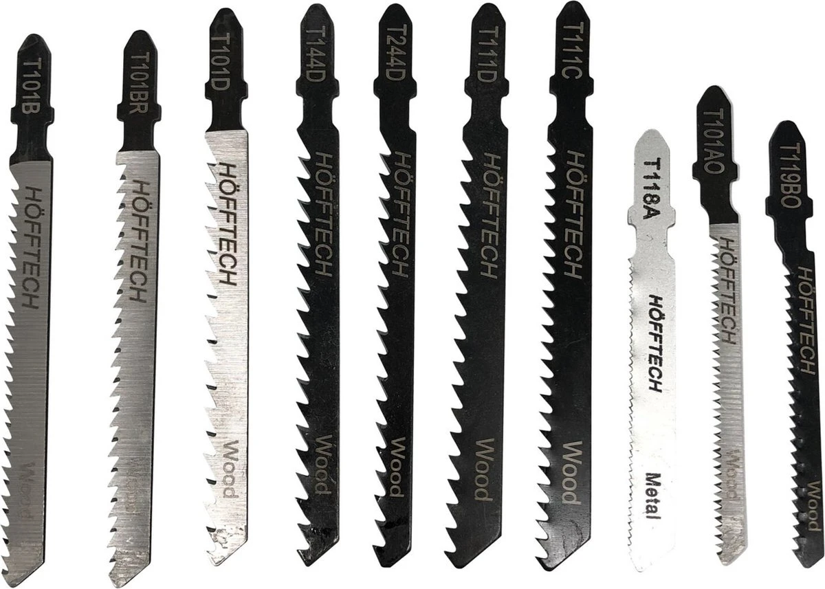 Benson Decoupeerzaag Bladen Set 10 Delig 3 Benson Decoupeerzaag Bladen Set 10 Delig