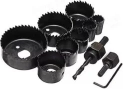 Merkloos Gatenzaagset 11-delig – Hole Saws 19mm, 22mm, 28mm, 32mm, 38mm, 44mm, 51mm En 64 Mm – 8 Stuks Gatenzaagset Voor Hout, Gipsplaat En Kunststof Buis -Makita Winkel 1200x865 3