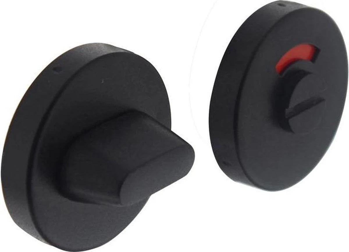 Intersteel Rozet Toilet-/badkamersluiting Rond Verdekt Metaal Rvs Mat Zwart 3 Intersteel Rozet Toilet-/badkamersluiting Rond Verdekt Metaal Rvs Mat Zwart