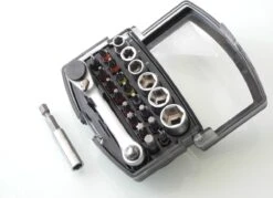 Benson Bit - Doppenset + Ratel 24 Delig Kleur Profi