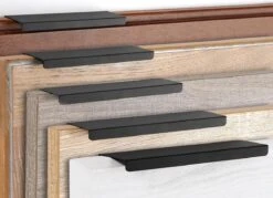 Handgreep Plat Zwart Inclusief Schroeven | 10cm | Handgrepen Kast | Meubelhandvat | Landelijke Greep | Industriële Keukengreep | Hand Grepen | Robuust | Deurgreep Staal | Metaal | Strak Meubelbeslag | Schuifdeur | Handvat | Greep | Ladegreep -Makita Winkel 1200x868 16