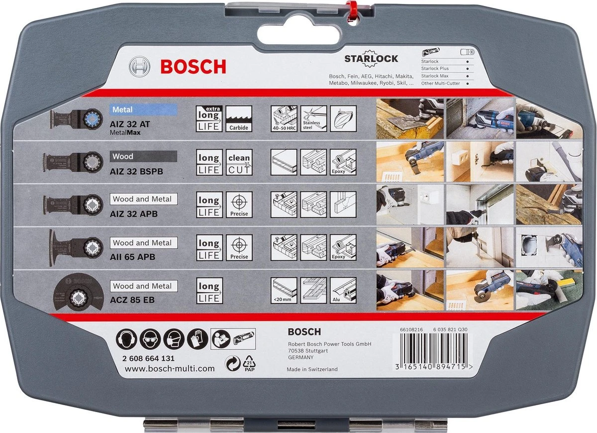 Bosch GOP Starlock 5-delige Accessoireset Best Of Cutting 7 Bosch GOP Starlock 5-delige Accessoireset Best Of Cutting - Afbeelding 5
