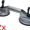 2x Aluminium Dubbele Glasdrager Tegelzuignap - Vacuüm - 100 Kg - Handgreep -Makita Winkel 1200x872 13