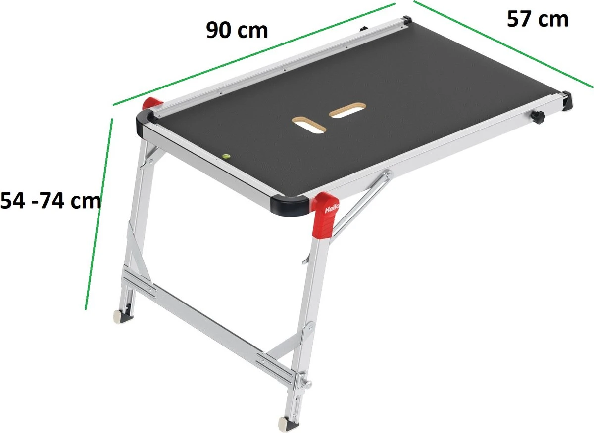 Hailo TP1- Platform Voor Trappen - Anti Slip - 90x57 Cm 17 Hailo TP1- Platform Voor Trappen - Anti Slip - 90x57 Cm - Afbeelding 15