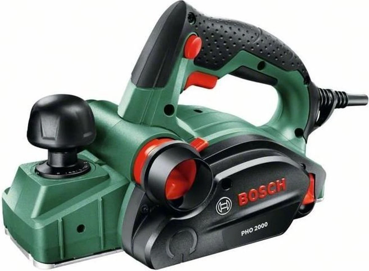 Bosch PHO 2000 Schaafmachine - Op Snoer - 680 Watt - Tot 2.0 Mm Spaandiepte 4 Bosch PHO 2000 Schaafmachine - Op Snoer - 680 Watt - Tot 2.0 Mm Spaandiepte - Afbeelding 2