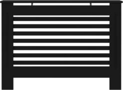 VidaXL Radiatorombouw 112x19x81 Cm MDF Zwart 19 VidaXL Radiatorombouw 112x19x81 Cm MDF Zwart -Makita Winkel 1200x881 9