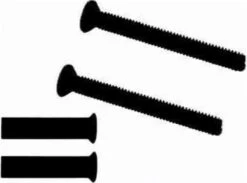 Merkloos Deurbeslag Voor Toilet/Badkamer - Met Deurkruk - Aluminium - Zwart - Complete Set - NIEUW Model -Makita Winkel 1200x887 13