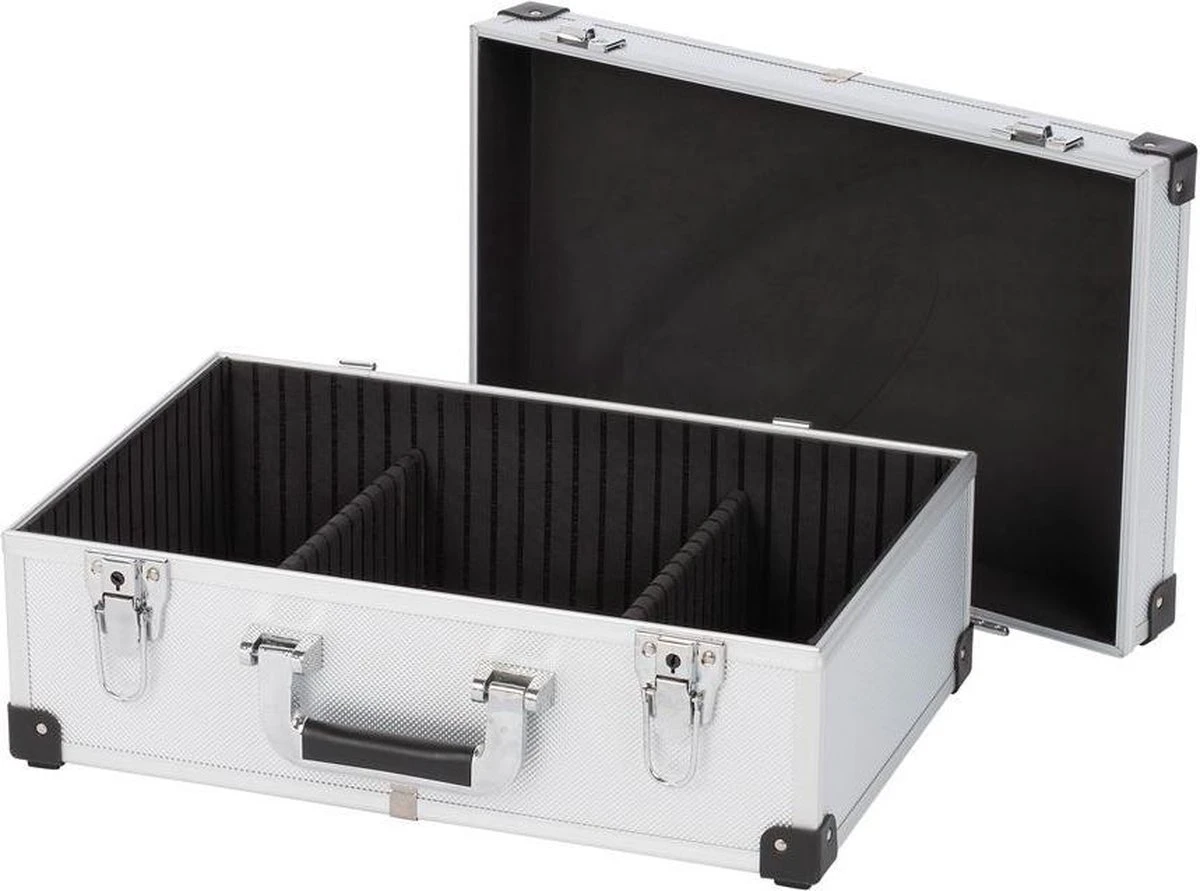 Kreator KRT640260S Gereedschapskoffer - 420 X 265 X 173 Mm - Zilver - (geleverd Zonder Gereedschap) 4 Kreator KRT640260S Gereedschapskoffer - 420 X 265 X 173 Mm - Zilver - (geleverd Zonder Gereedschap) - Afbeelding 2