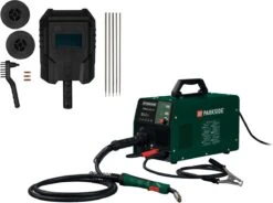 PARKSIDE Multifunctioneel Lasapparaat - Geschikt Voor 4 Lasmethoden: MMA (staafelektroden), Massieve Draad, MIG (inert Gas) En WIG (wolfraam-inert Gas) - MMA-lasstroom: 30-140 A - MIG-lasstroom: 50-160 A - WIG-lasstroom: 30-200 A - 4 Lasprocessen -Makita Winkel 1200x895 3