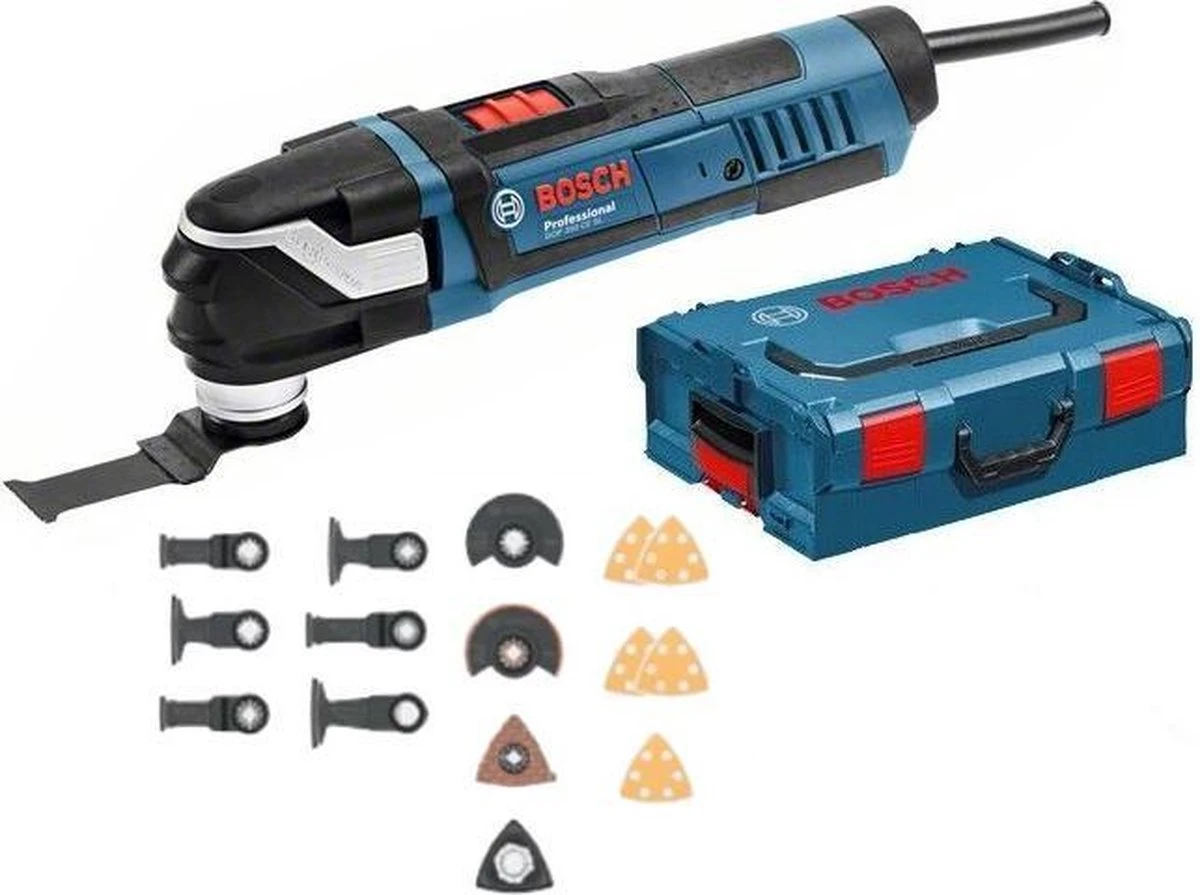 Bosch Professional GOP 40-30 Multitool - Oscillerend - 400 Watt - Met 12 Accessoires 12 Bosch Professional GOP 40-30 Multitool - Oscillerend - 400 Watt - Met 12 Accessoires - Afbeelding 10