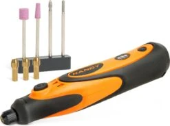 Handy - Professionele Draadloze Graveerpen / Graveermachine - USB Oplaadbaar - Graveerset Inclusief 4 Frezen -Makita Winkel 1200x896 8