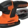 Black & Decker BLACK+DECKER Mouse KA2000 Detailschuurmachine - 110W - Incl. Accessoires En Softbag
