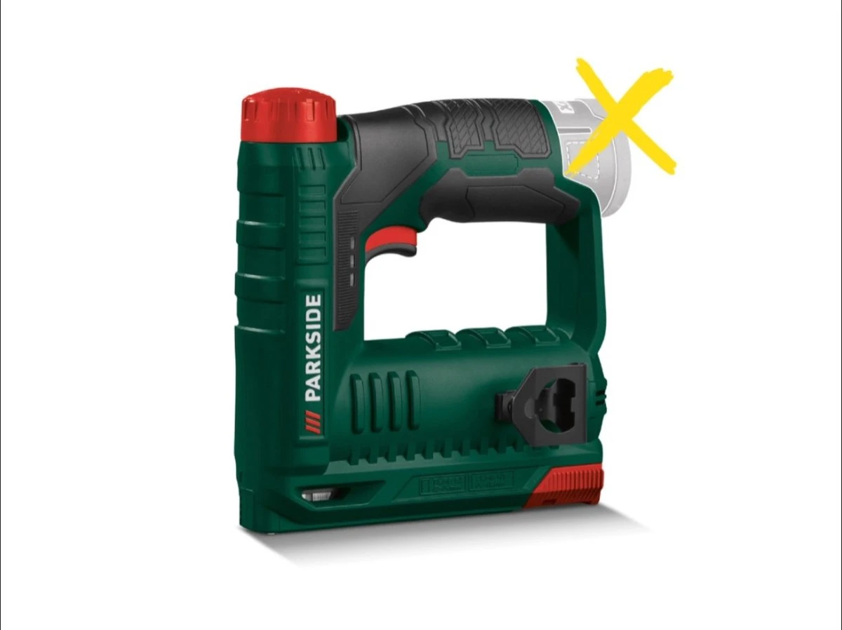 PARKSIDE® Accu-nietpistool Met Koffer 12V Zonder Accu En Lader - Tacker - Incl. 400 Nieten (10 Mm) En 100 Spijkers (15 Mm) 6 PARKSIDE® Accu-nietpistool Met Koffer 12V Zonder Accu En Lader - Tacker - Incl. 400 Nieten (10 Mm) En 100 Spijkers (15 Mm) - Afbeelding 4